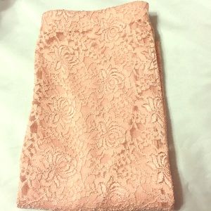 Forever 21 Pink Ruffled Skirt